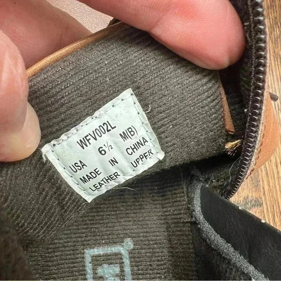 Propet Delaney Women’s Lace Up Zip Ankle Boots Brown Leather Size 6.5 WDV002L - Picture 10 of 15